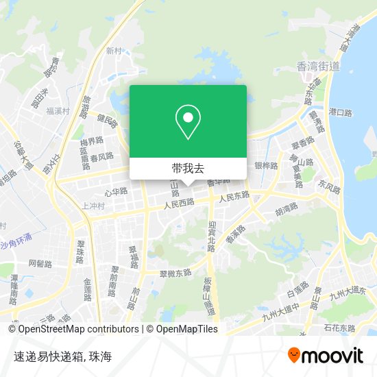 速递易快递箱地图