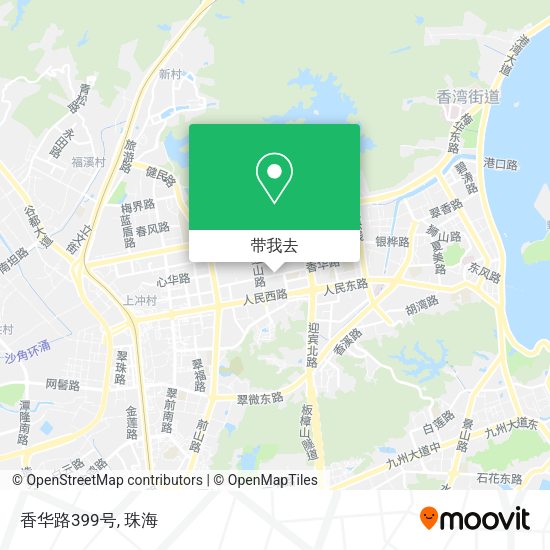 香华路399号地图