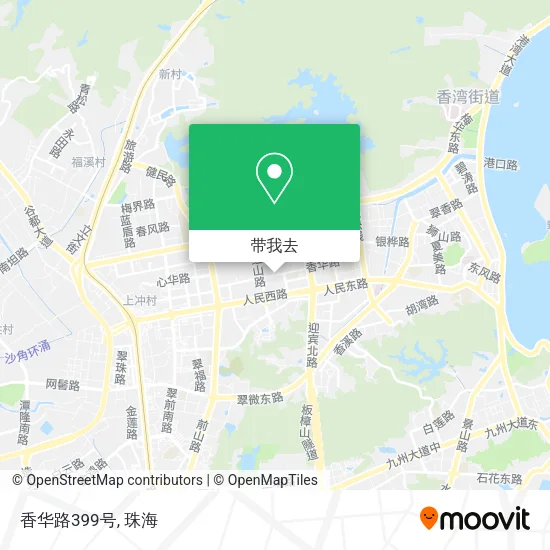 香华路399号地图