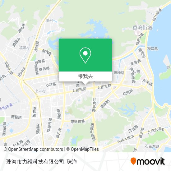 珠海市力维科技有限公司地图
