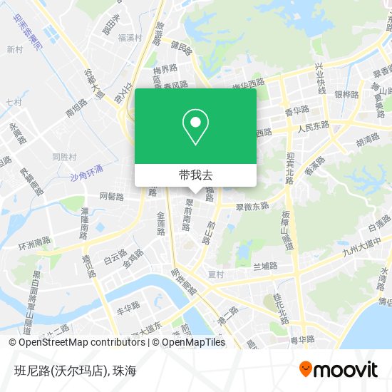 班尼路(沃尔玛店)地图
