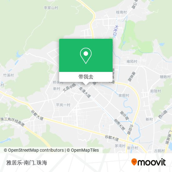 雅居乐-南门地图