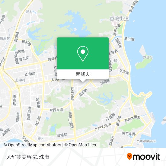 风华荟美容院地图