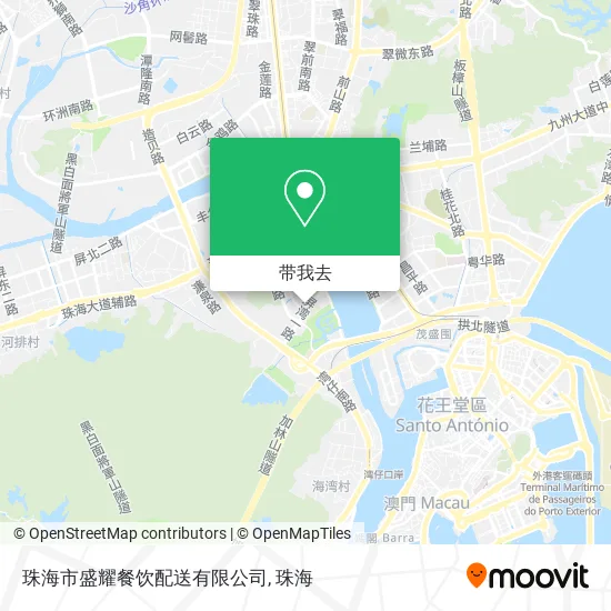 珠海市盛耀餐饮配送有限公司地图