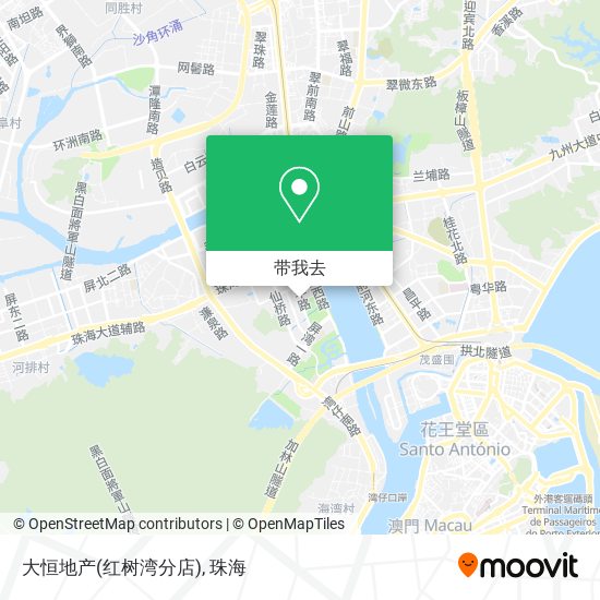 大恒地产(红树湾分店)地图