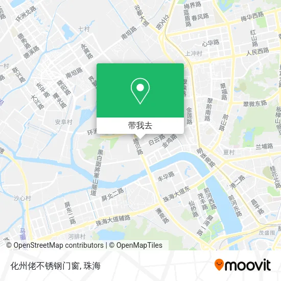 化州佬不锈钢门窗地图