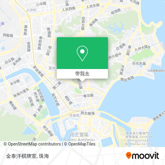 金泰洋棋牌室地图