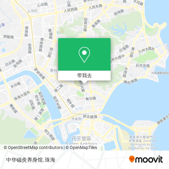 中华磁灸养身馆地图