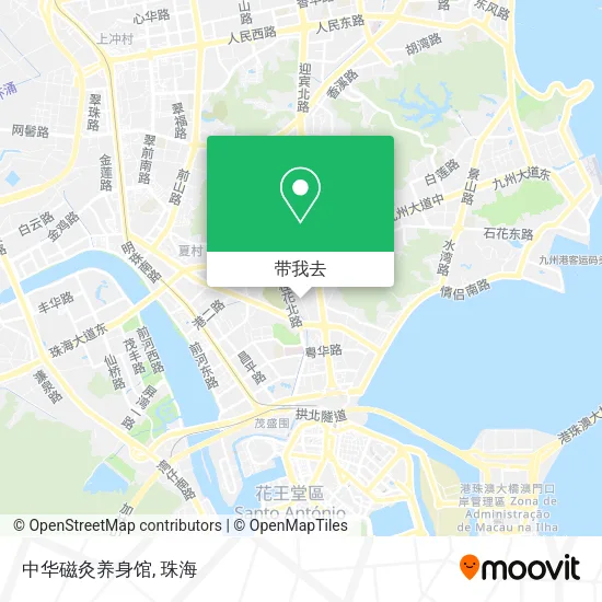 中华磁灸养身馆地图