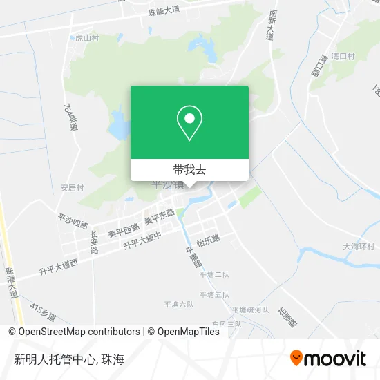 新明人托管中心地图