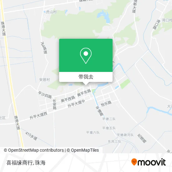 喜福缘商行地图