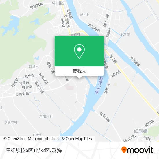 里维埃拉5区1期-2区地图