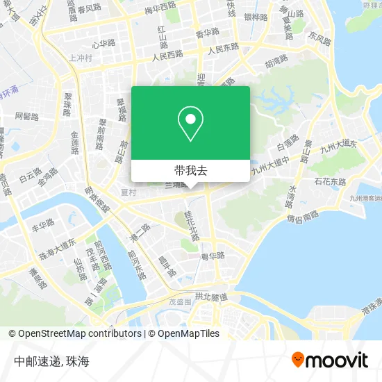 中邮速递地图