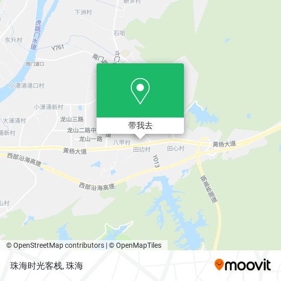 珠海时光客栈地图