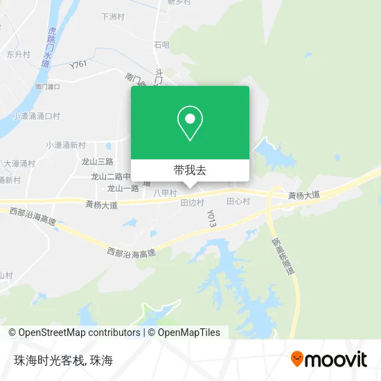 珠海时光客栈地图