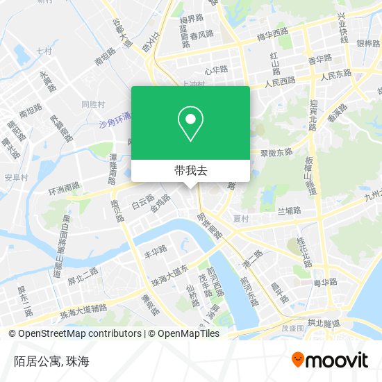 陌居公寓地图
