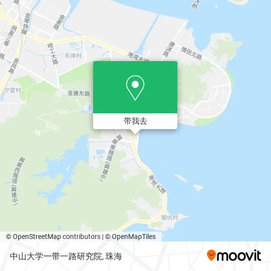 中山大学一带一路研究院地图