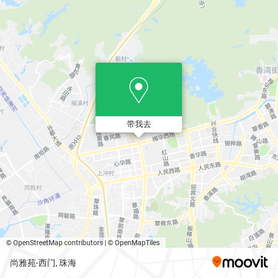 尚雅苑-西门地图