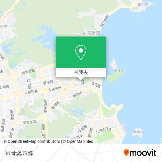 蝦骨烧地图