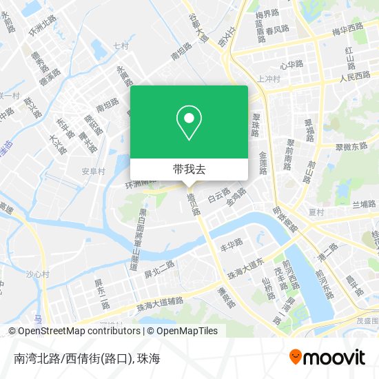 南湾北路/西倩街(路口)地图