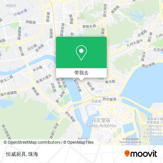 恒威厨具地图