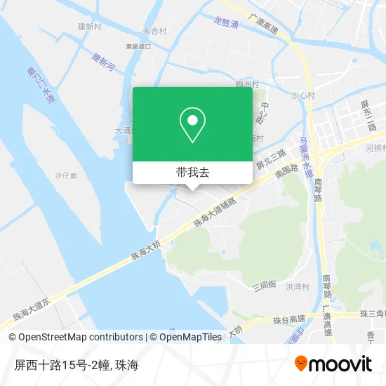 屏西十路15号-2幢地图