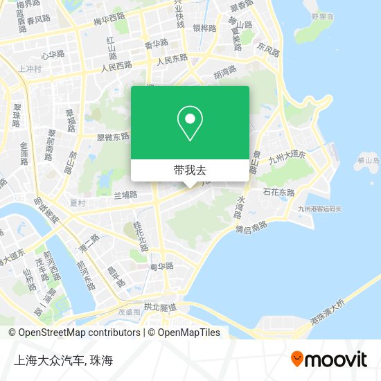 上海大众汽车地图