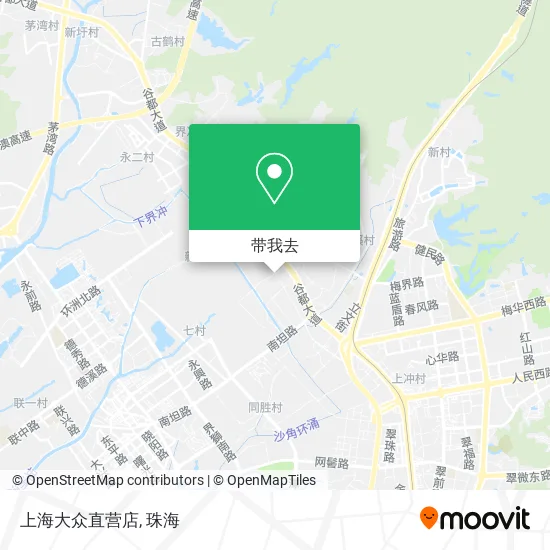 上海大众直营店地图