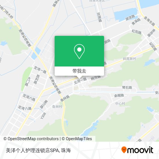 美泽个人护理连锁店SPA地图