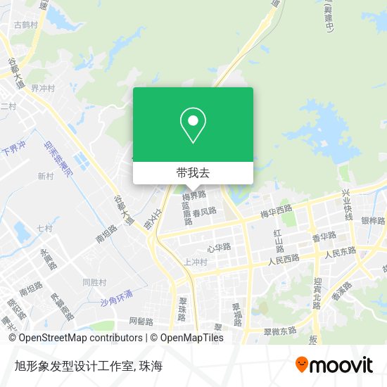 旭形象发型设计工作室地图