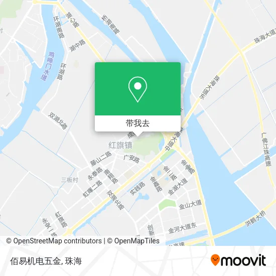 佰易机电五金地图