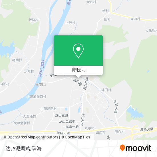 达叔泥焗鸡地图