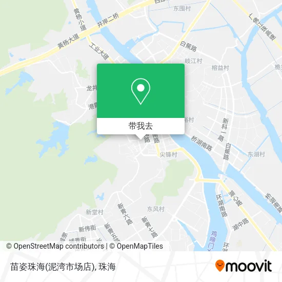 苗姿珠海(泥湾市场店)地图