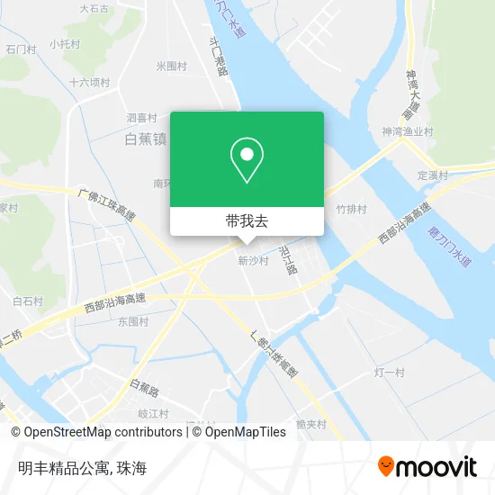 明丰精品公寓地图