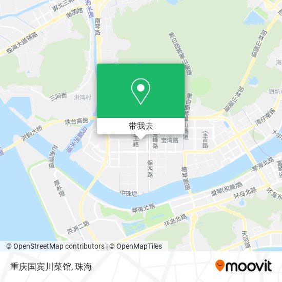 重庆国宾川菜馆地图