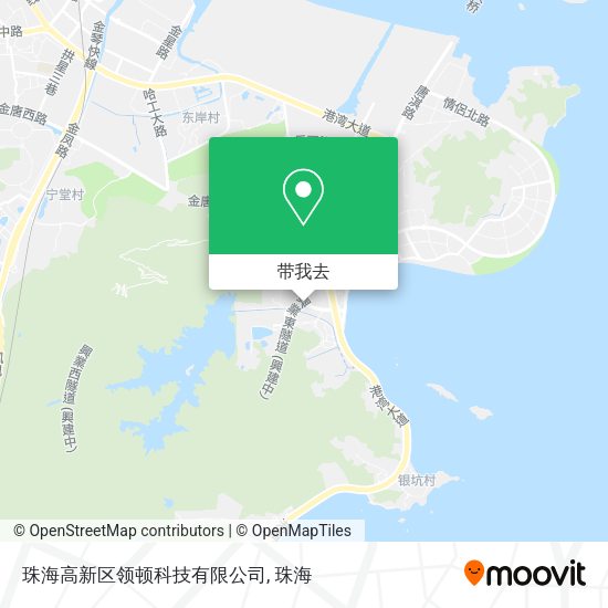 珠海高新区领顿科技有限公司地图