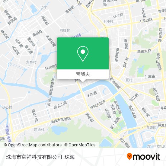 珠海市富祥科技有限公司地图