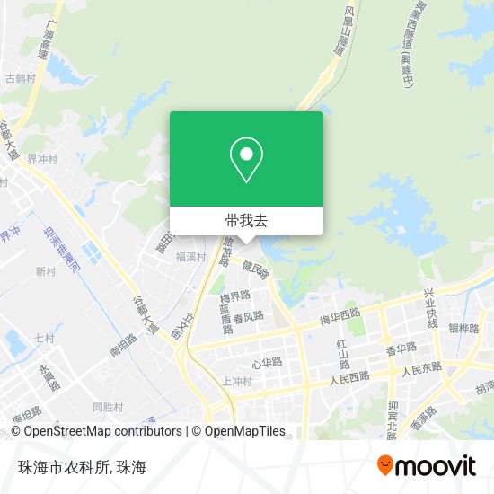 珠海市农科所地图