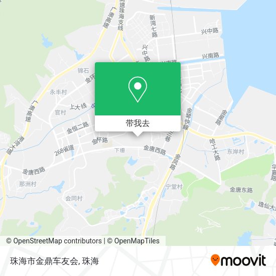 珠海市金鼎车友会地图