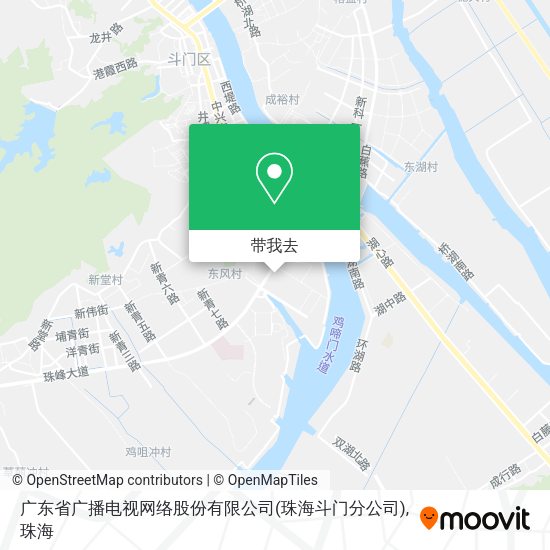 广东省广播电视网络股份有限公司(珠海斗门分公司)地图