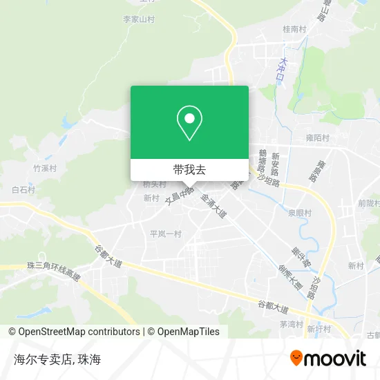 海尔专卖店地图