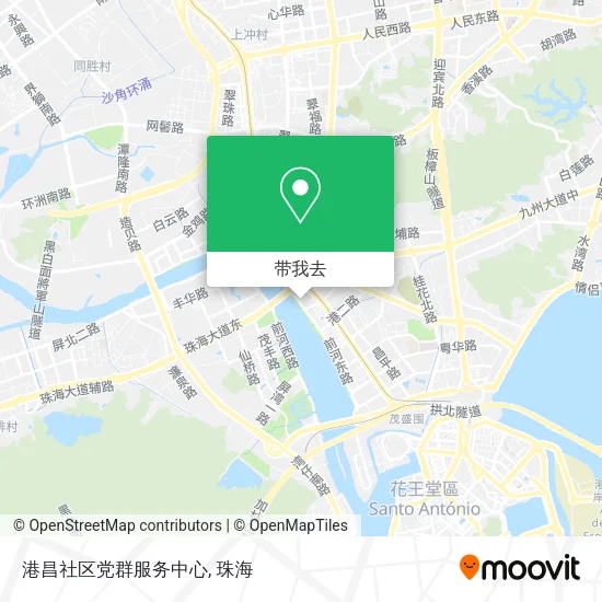 港昌社区党群服务中心地图