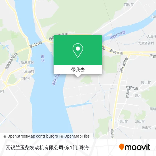 瓦锡兰玉柴发动机有限公司-东1门地图