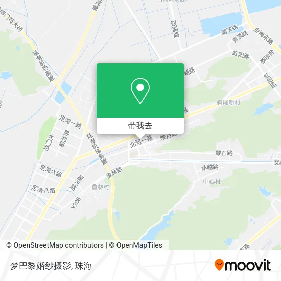 梦巴黎婚纱摄影地图