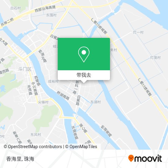 香海里地图