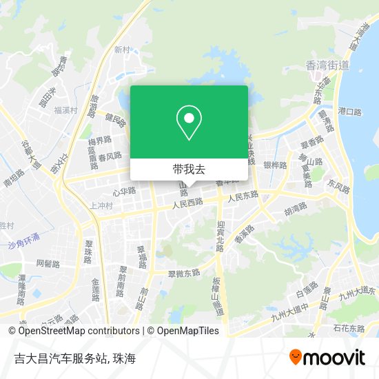 吉大昌汽车服务站地图