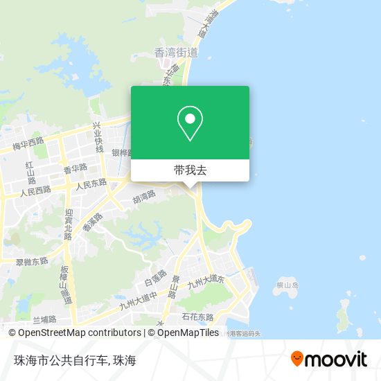 珠海市公共自行车地图