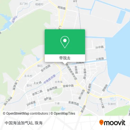 中国海油加气站地图