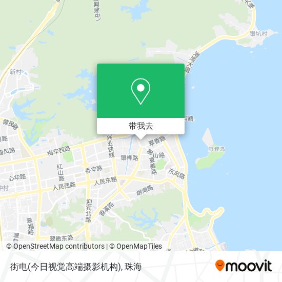 街电(今日视觉高端摄影机构)地图