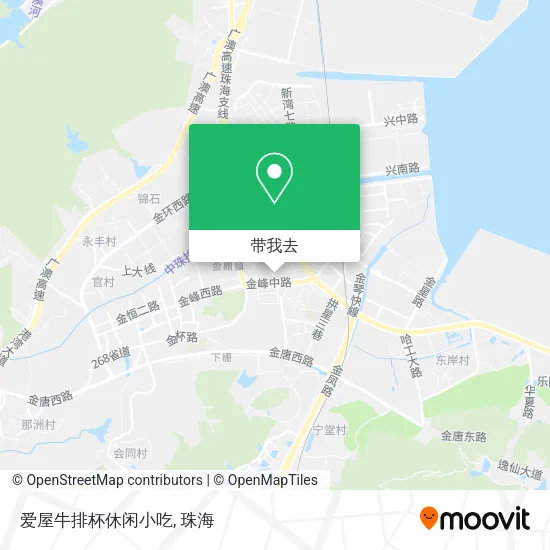 爱屋牛排杯休闲小吃地图